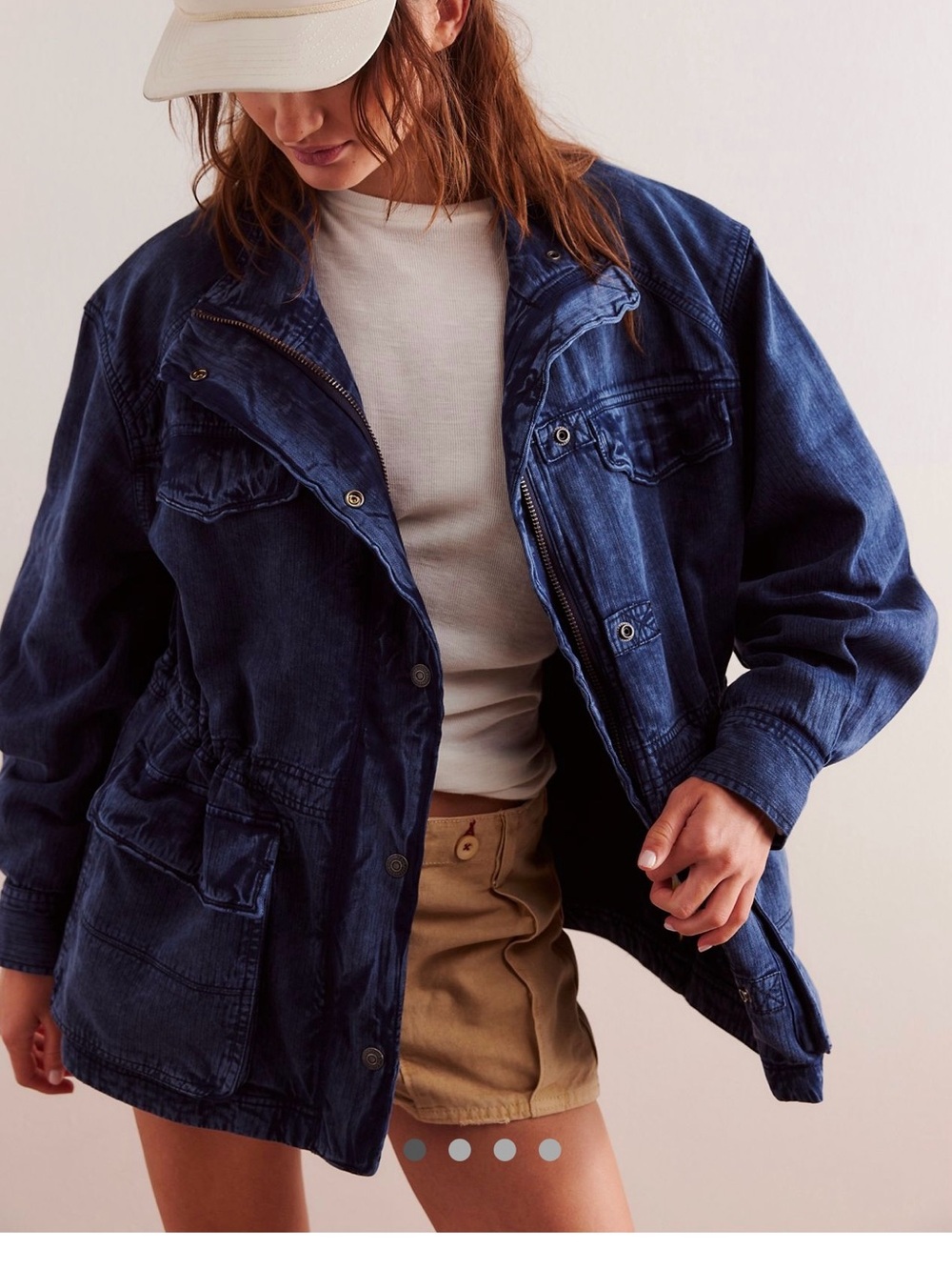 Size Medium FP We The Free Arya Utility jacket.